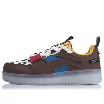 Кроссовки классические повседневные низкие x история игрушек Li-Ning, коричневый