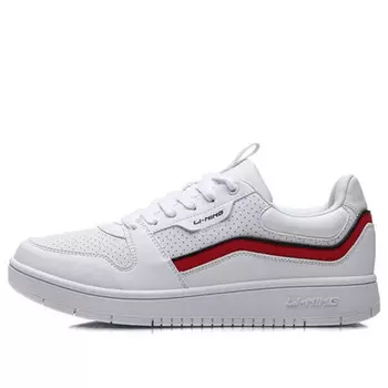 Кроссовки классические скейтбординг низкие Li-Ning, белый