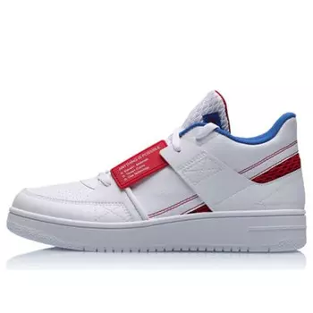 Кроссовки классические скейтбординг низкие Li-Ning, белый