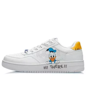 Кроссовки классические скейтбординг x дисней дональд дак Li-Ning, белый