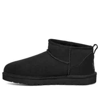 Кроссовки классические ультра мини Ugg, черный