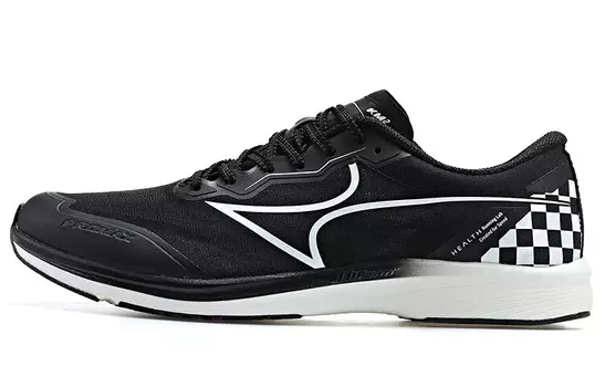 Кроссовки KM2 для бега унисекс с низким верхом Racing черного цвета Health