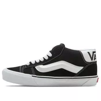 Кроссовки knu mid 'black white' Vans, черный