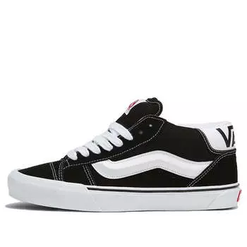 Кроссовки knu mid 'black white' Vans, черный