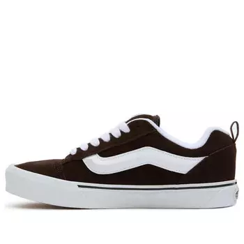 Кроссовки knu skool 'brown' Vans, коричневый
