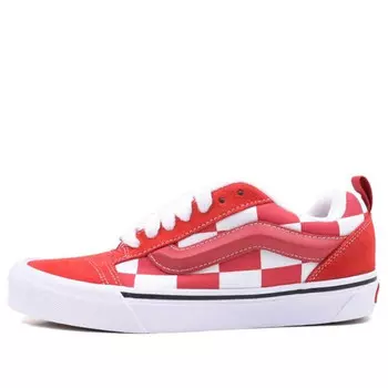 Кроссовки knu skool 'mega check red' Vans, красный