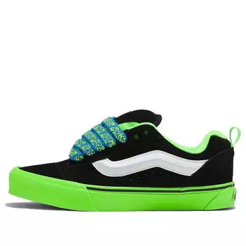 Кроссовки knu skool 'pop outsole - green' Vans, мультиколор