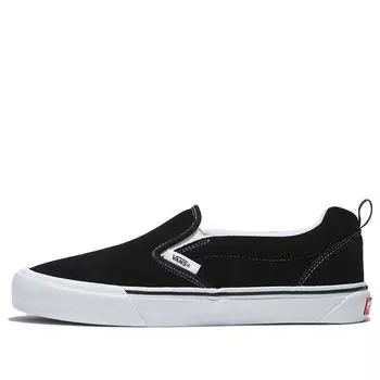 Кроссовки knu slip 'black true white' Vans, черный