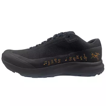Кроссовки Konseal FL 2 GTX Outdoor Performance унисекс с низким верхом, цвет черный/желтый Arcteryx