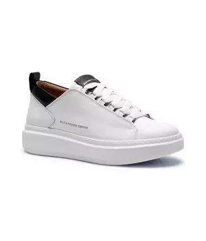 Кроссовки кожаные Alexander Smith Wembley, белый / черный