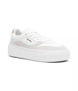 Кроссовки кожаные Calvin Klein, белый