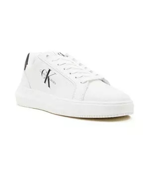 Кроссовки кожаные Calvin Klein Jeans Monologue с толстой подошвой, белый