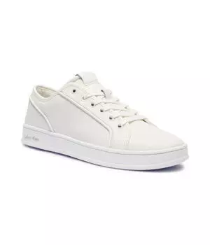 Кроссовки кожаные Calvin Klein, кремовый / белый