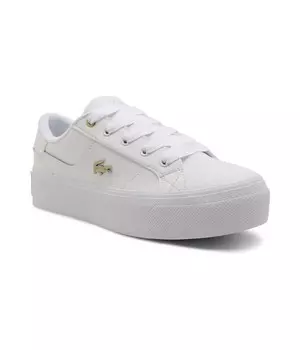 Кроссовки кожаные Lacoste Vulcanized, белый