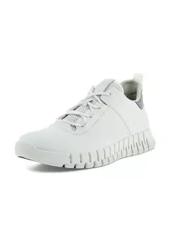 Кроссовки кожаные мужские ecco, белый