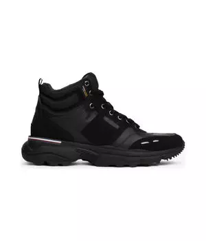 Кроссовки кожаные Tommy Hilfiger Cordura, черный
