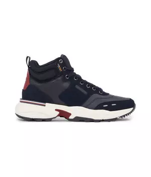 Кроссовки кожаные Tommy Hilfiger Cordura, синий