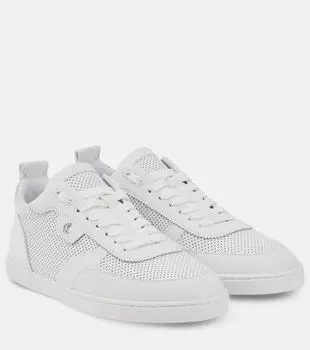 Кроссовки кожаные Tutti Rui Christian Louboutin, белый