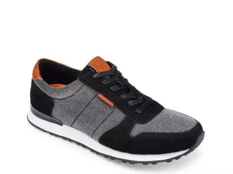 Кроссовки кожаные Vance Co. Ferris, черный