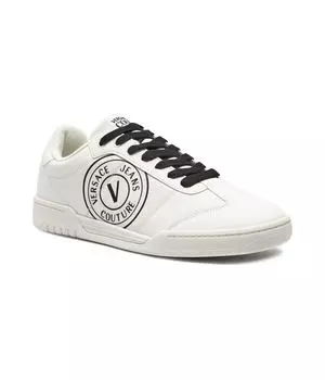 Кроссовки кожаные Versace Jeans Couture, белый