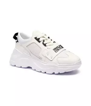 Кроссовки кожаные Versace Jeans Couture Speedtrack, белый / черный