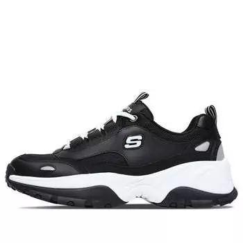 Кроссовки kozmiks running shoes black/white Skechers, черный