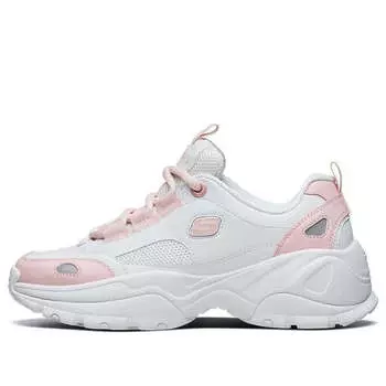 Кроссовки kozmiks 'white pink' Skechers, белый