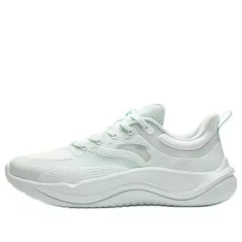 Кроссовки кремовые конфеты Anta, зеленый