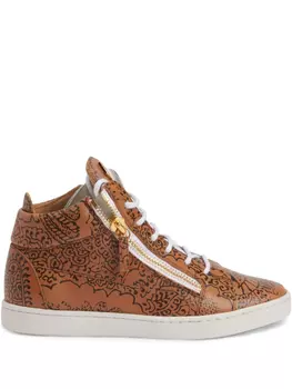 Кроссовки Крисс Giuseppe Zanotti, коричневый