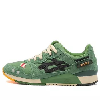 Кроссовки кроссовки политика x гель лайт 3 Asics, зеленый