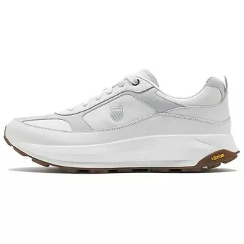 Кроссовки KSWISS Lifestyle Shoes Men Low-top Wimbledon White/Silent Grey/Dream Silver, белый