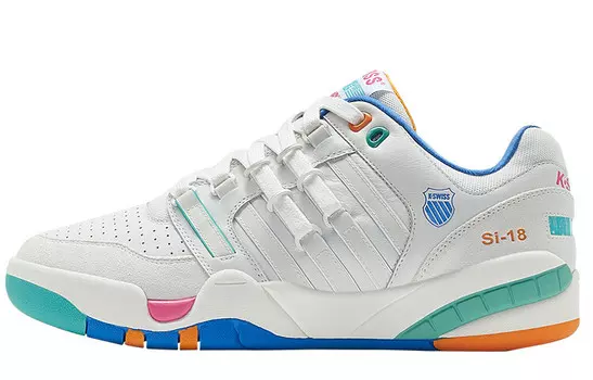 Кроссовки KSWISS Si-18 Skateboarding Shoes Women's Low-top Rainbow Sugar