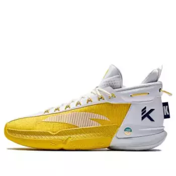 Кроссовки kt9 klay thompson Anta, желтый