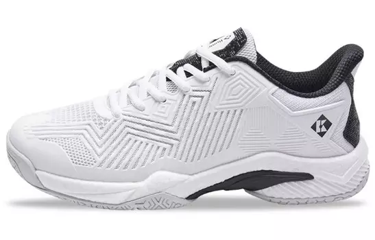 Кроссовки KUMPOO Badminton Shoes Unisex Low-top Black/white, черный