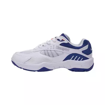 Кроссовки KUMPOO Badminton Shoes Unisex Low-top, белый/синий