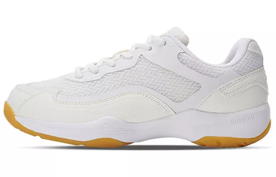 Кроссовки KUMPOO Badminton Shoes Unisex Low-top White, белый