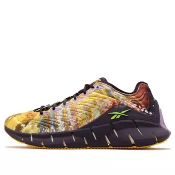 Кроссовки kung fu panda x zig kinetica 'fighting spirit' Reebok, фиолетовый