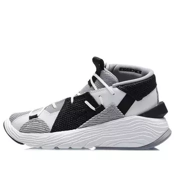Кроссовки кунг-фу зимняя спортивная обувь Li-Ning, серый