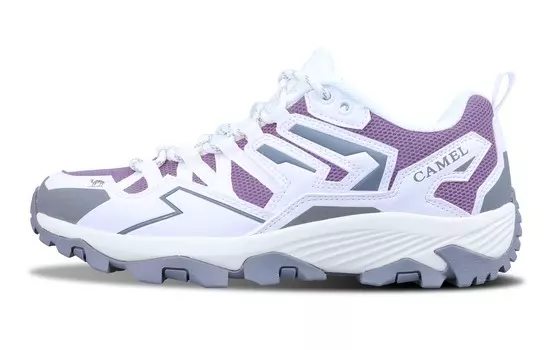 Кроссовки Kunlun Hiking Shoes женские с низким верхом белого цвета Camel