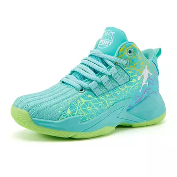 Кроссовки KUPE Kids Basketball Shoes Kids Mid-top, черный/синий
