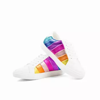 Кроссовки Kurt Geiger Mini Lane Stripe - Little Kid/Big Kid, белый