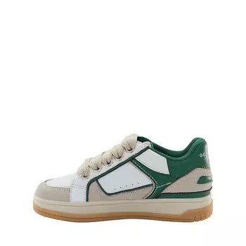 Кроссовки Kurt Geiger Mini Southbank Sneaker, цвет Off White/Green