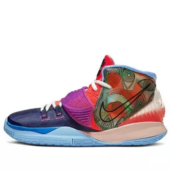 Кроссовки kyrie 6 preheat 'heal the world' Nike, красный