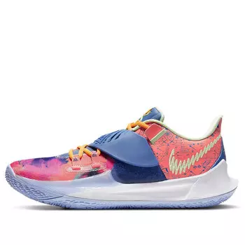 Кроссовки kyrie low 3 'tie-dye' Nike, розовый