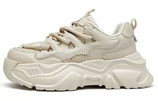 Кроссовки La Chapelle Chunky Sneakers Women's Low-top, серый