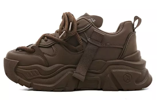 Кроссовки La Chapelle Chunky Sneakers Women's Low-top, черный