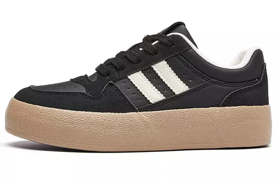 Кроссовки La Chapelle Skateboarding Shoes Women's Low-top, коричневый