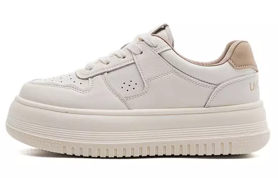 Кроссовки La Chapelle Skateboarding Shoes Women's Low-top, белый