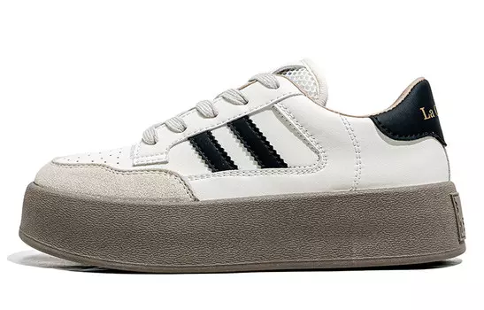 Кроссовки La Chapelle Skateboarding Shoes Women's Low-top, коричневый