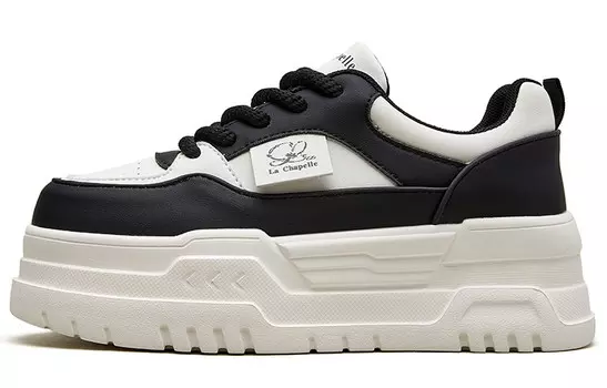Кроссовки La Chapelle Skateboarding Shoes Women's Low-top, черный